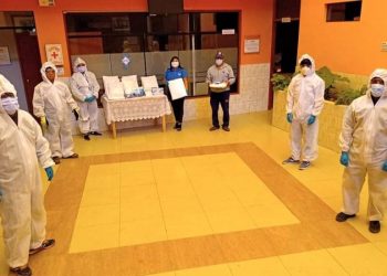 Pesquera CFG Copeinca donó equipos de bioseguridad en Chimbote