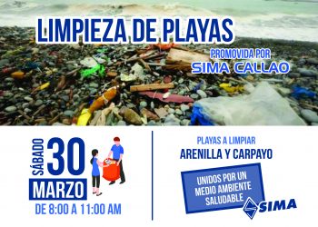 SIMA Callao limpiará playas
