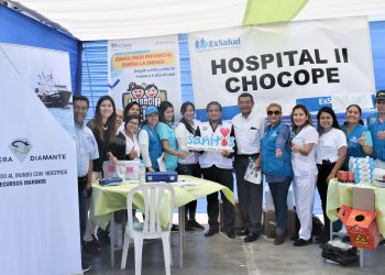 Diamante inicia cruzada contra la anemia a lo largo de la costa peruana