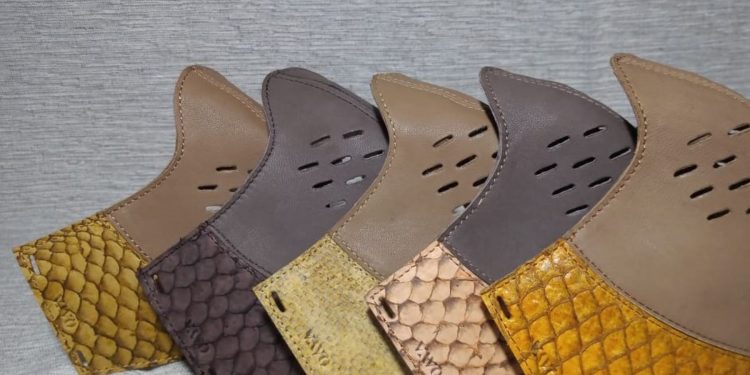 COVID-19: emprendedores fabrican mascarillas con piel de pescado