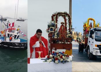 Pesquera Diamante rindió homenaje a San Pedro por el Día del Pescador