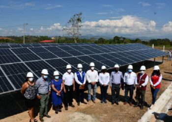 San Martín: planta de energía fotovoltaica funciona en estación pesquera Ahuashiyacu