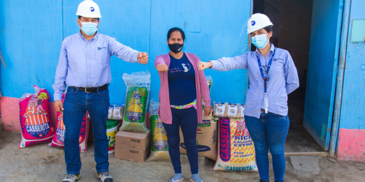 Austral Group donó más de 830 kilos de alimentos a ollas comunes en Coishco