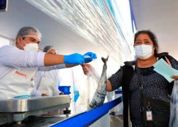 Produce anunció que se venderán más de 60 toneladas de pescado y conservas a precios bajos