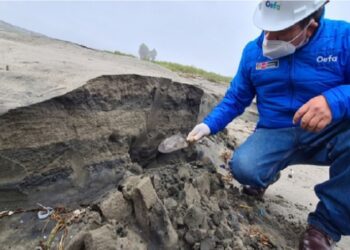 Ministerio del Ambiente: todavía hay contaminación por hidrocarburo en playas dañadas por derrame de petróleo