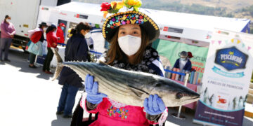 Produce puso más de 1000 kilos de pescado a precios bajos en la región Huancavelica