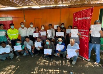 Sechura: 50 pescadores artesanales fueron capacitados en temas de sostenibilidad, calidad e inocuidad