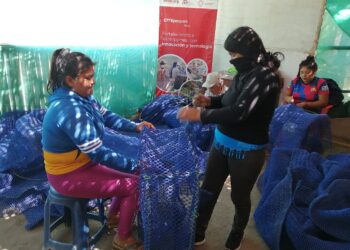 Piura: Pescadores artesanales de Sechura aprenden a construir e instalar trampas para capturar especies acuáticas