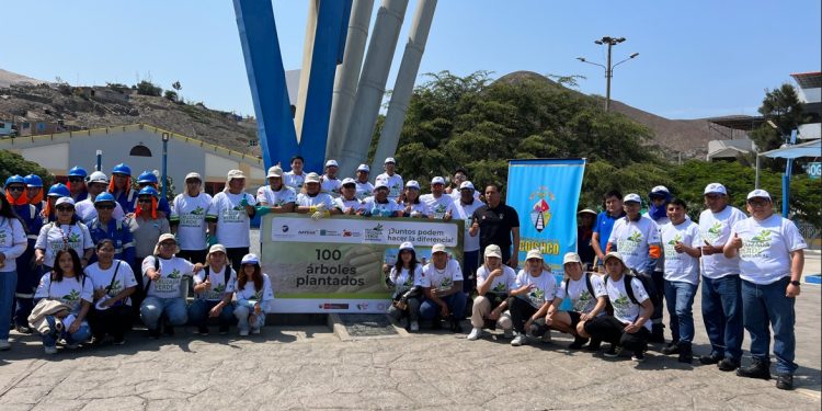Áncash: Pesquera Hayduk se une a la Gran Cruzada Verde Nacional plantando 100 árboles en Coishco