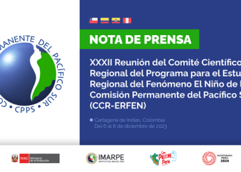 Se realizó la XXXII Reunión del Comité Científico Regional del Programa para el Estudio Regional del Fenómeno de El Niño de la CPPS