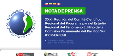 Se realizó la XXXII Reunión del Comité Científico Regional del Programa para el Estudio Regional del Fenómeno de El Niño de la CPPS