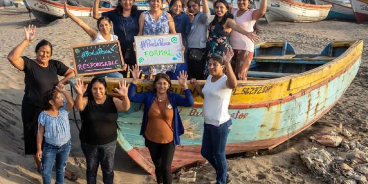 Tumbes: destacan participación de mujeres en actividades de la pesca artesanal