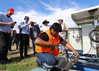 Tumbes: Sanipes y FAO ponen en marcha sensores de calidad de agua para fortalecer gestión sanitaria y producción del langostino