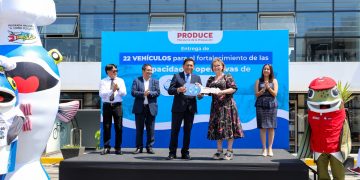PRODUCE incorpora moderna flota de 22 vehículos para reforzar la sanidad pesquera y el acceso a alimentos nutritivos a nivel nacional